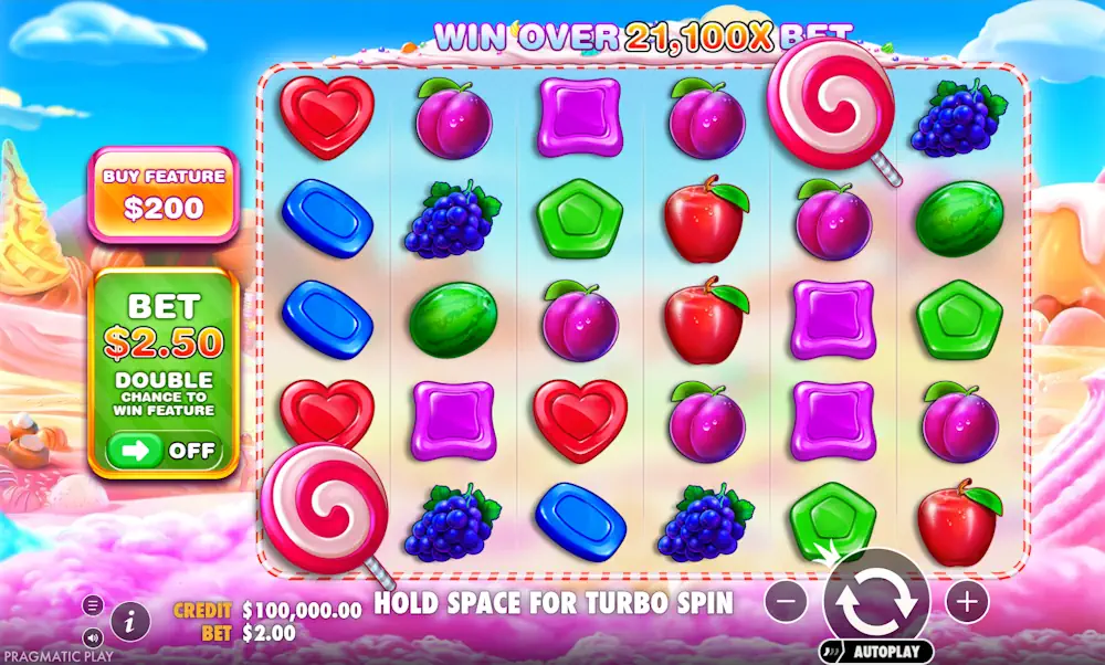 Sweet Bonanza Slot Screenshot